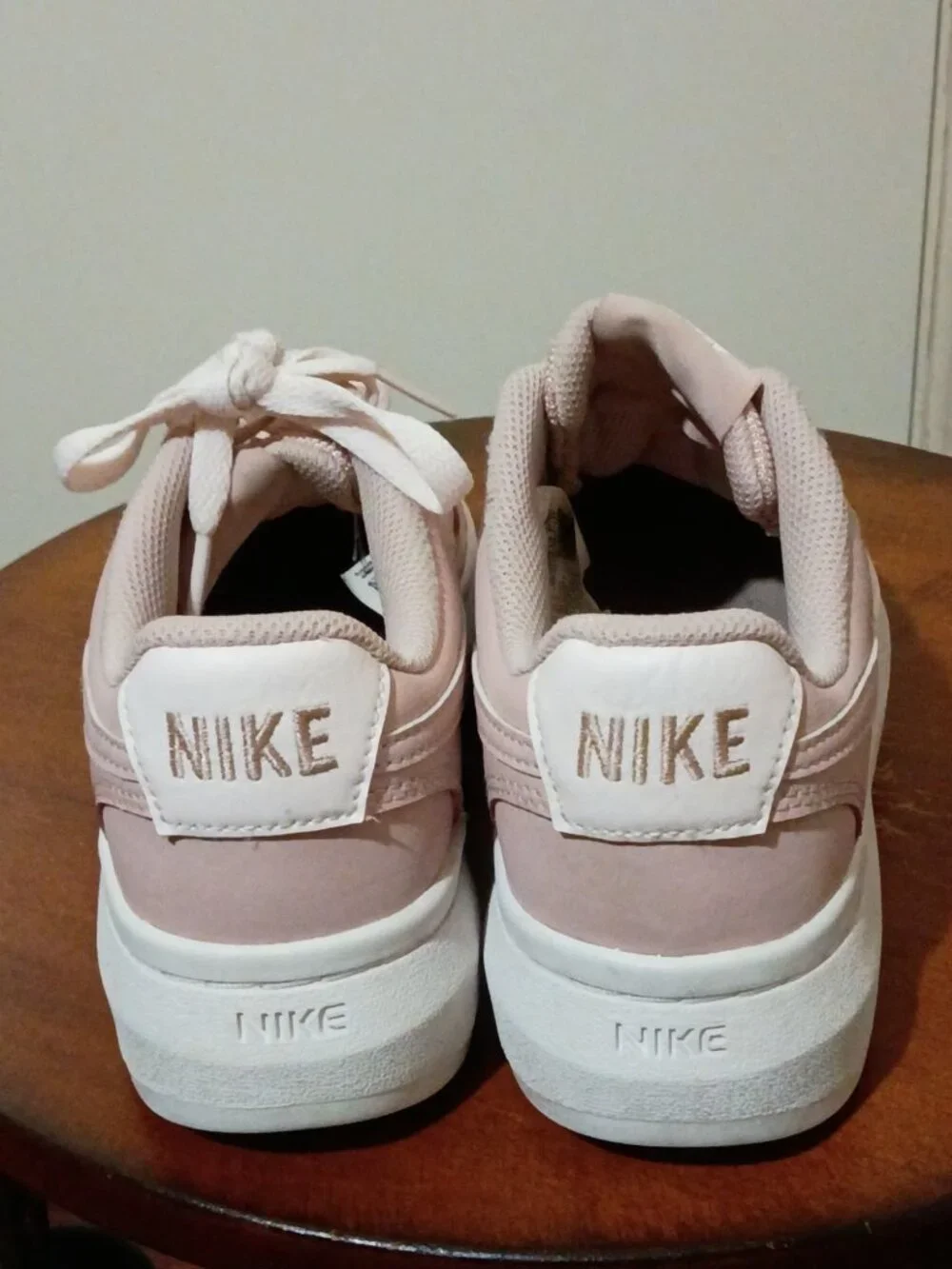 Nike Court Vision Alta Shoes Womens Size 6.5 Pink Platform Sneakers DM0113-600